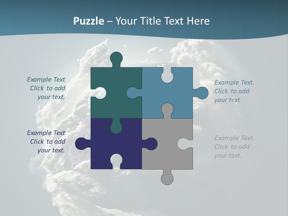 Coastline Atmosphere Clean PowerPoint Template