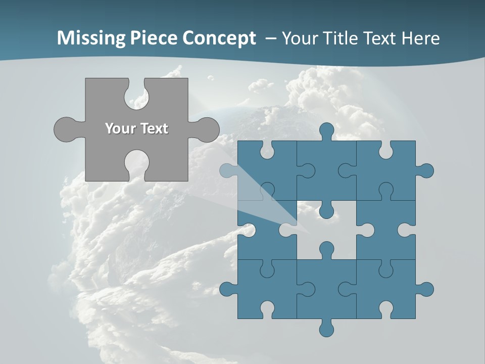 Coastline Atmosphere Clean PowerPoint Template