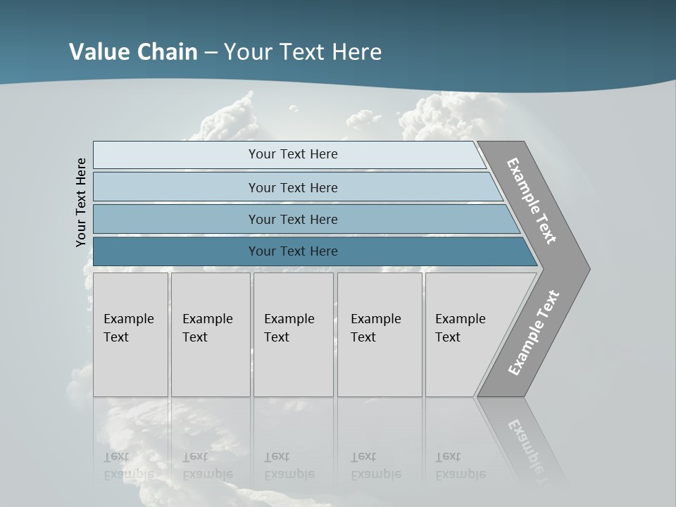 Coastline Atmosphere Clean PowerPoint Template