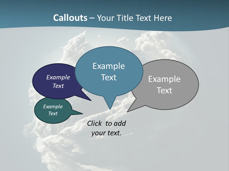Coastline Atmosphere Clean PowerPoint Template