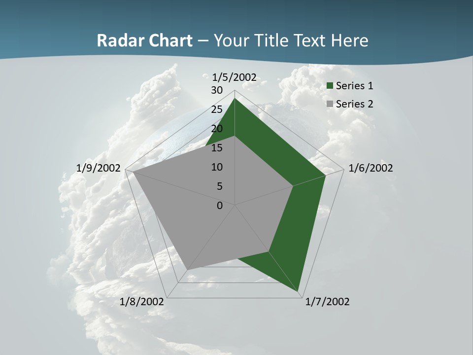 Coastline Atmosphere Clean PowerPoint Template