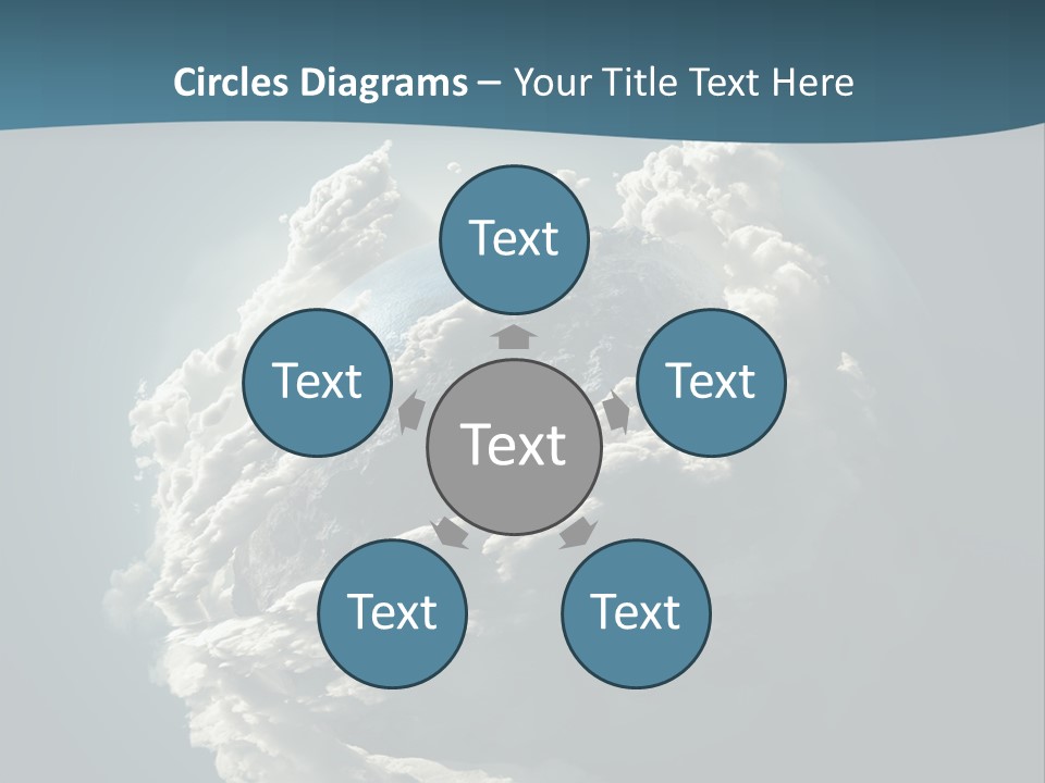 Coastline Atmosphere Clean PowerPoint Template