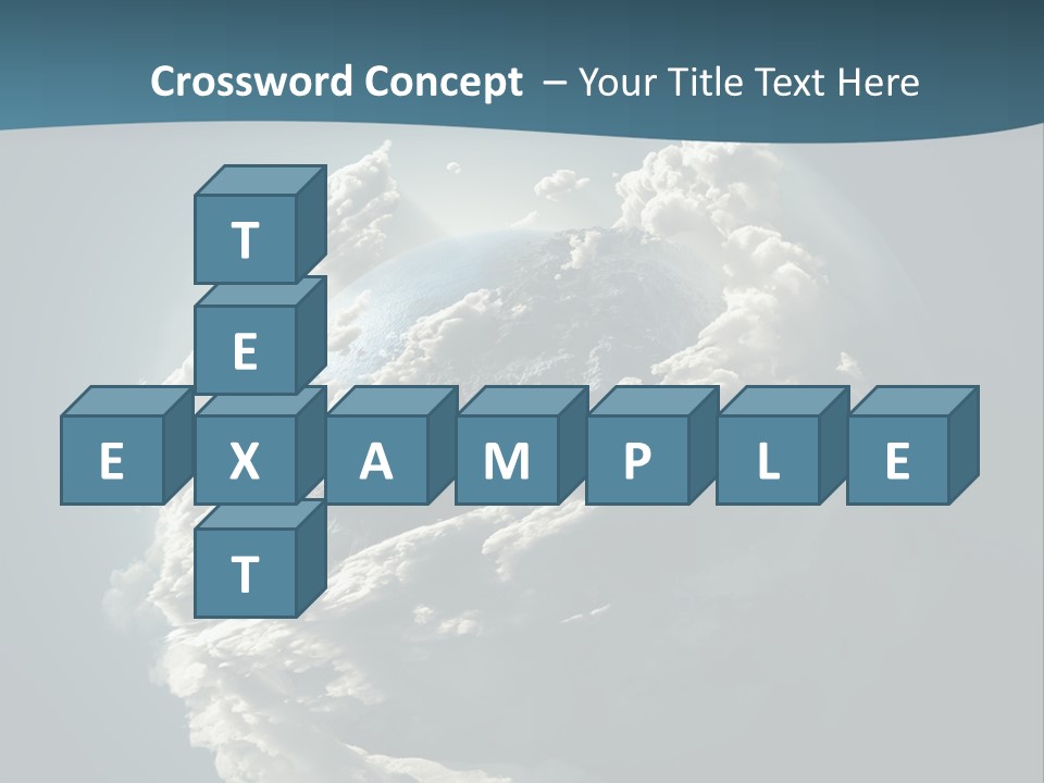 Coastline Atmosphere Clean PowerPoint Template