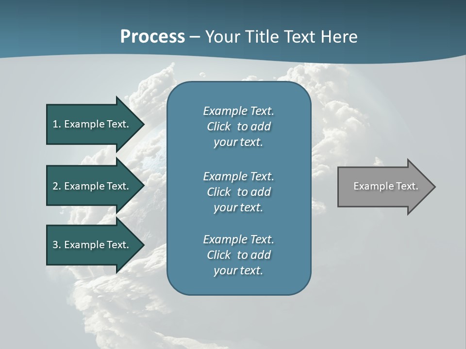 Coastline Atmosphere Clean PowerPoint Template