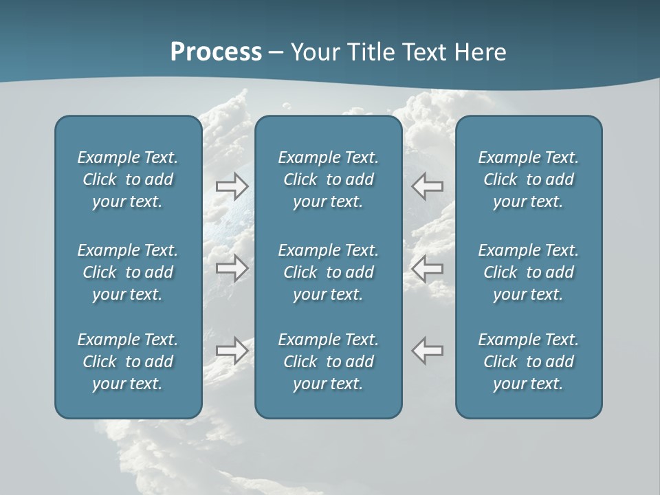 Coastline Atmosphere Clean PowerPoint Template