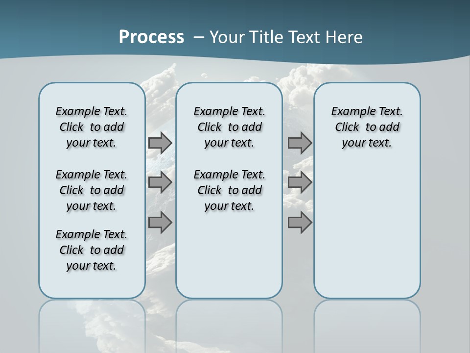 Coastline Atmosphere Clean PowerPoint Template