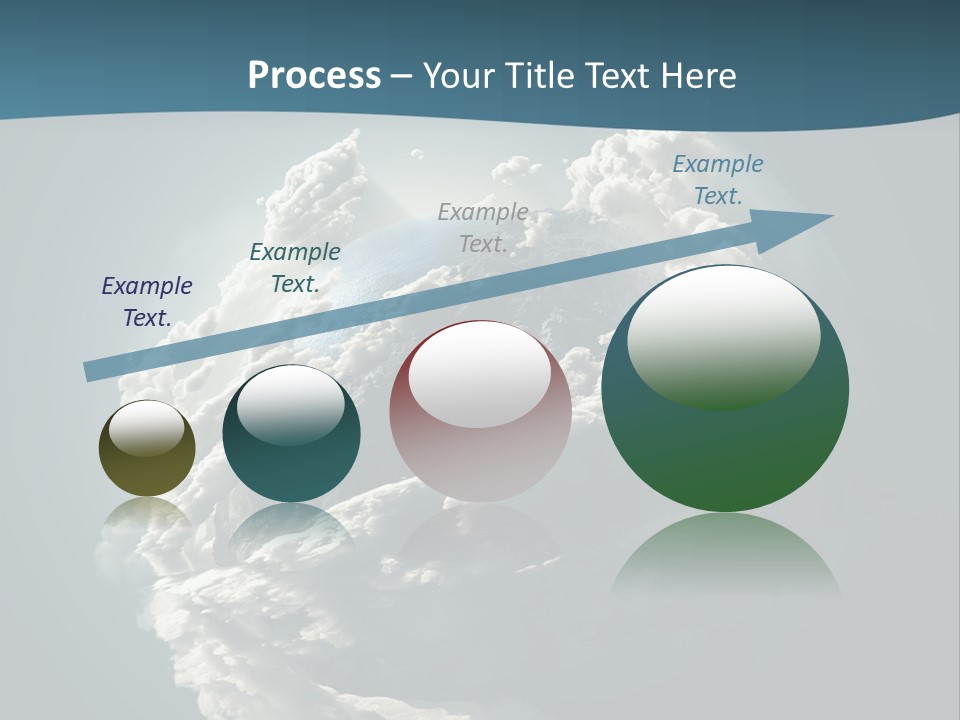 Coastline Atmosphere Clean PowerPoint Template