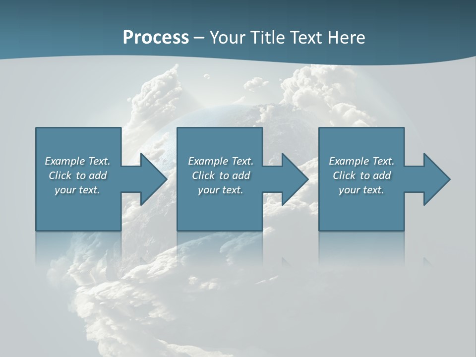 Coastline Atmosphere Clean PowerPoint Template