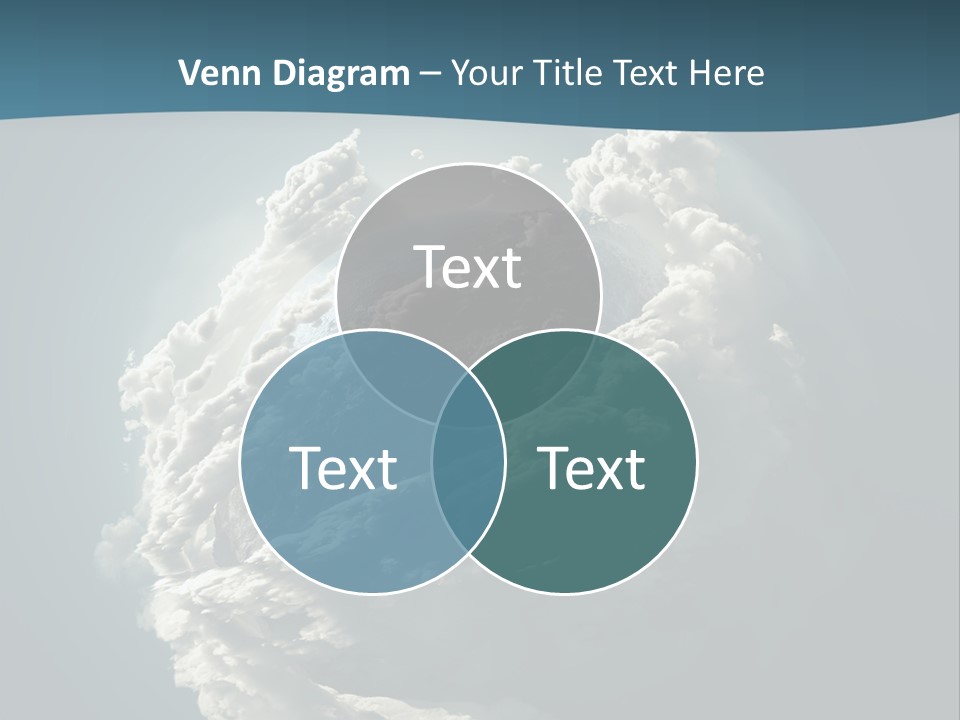 Coastline Atmosphere Clean PowerPoint Template