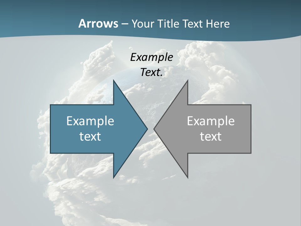 Coastline Atmosphere Clean PowerPoint Template