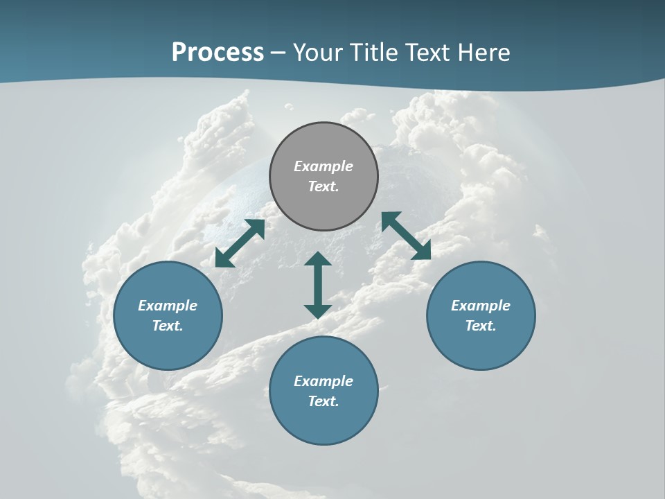 Coastline Atmosphere Clean PowerPoint Template