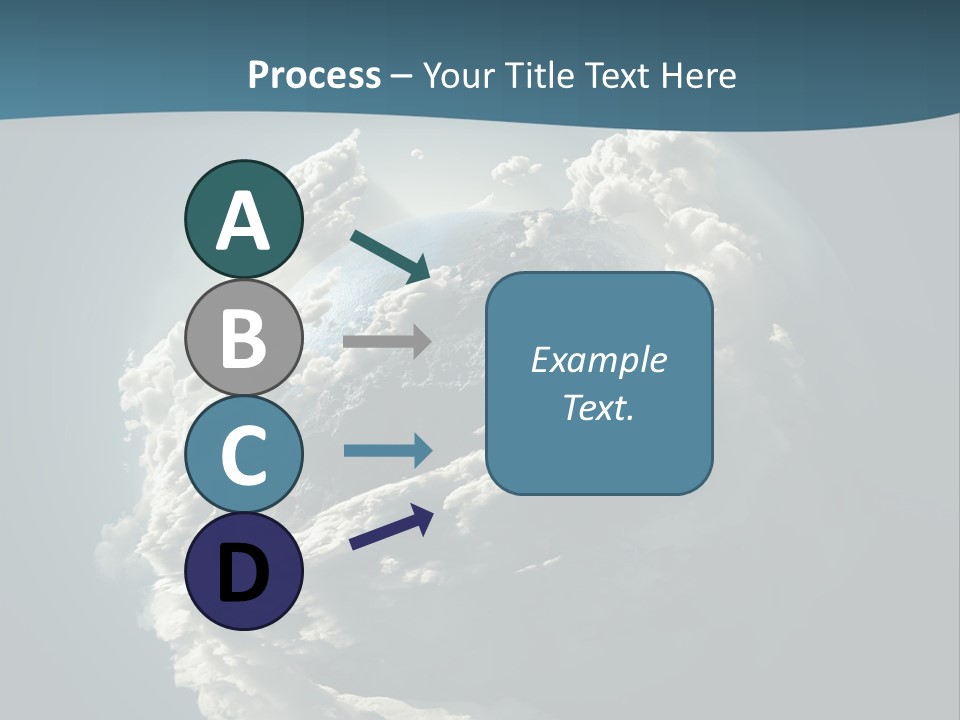 Coastline Atmosphere Clean PowerPoint Template