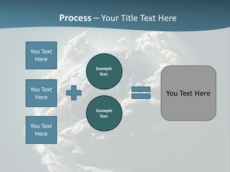 Coastline Atmosphere Clean PowerPoint Template