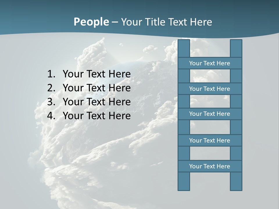 Coastline Atmosphere Clean PowerPoint Template