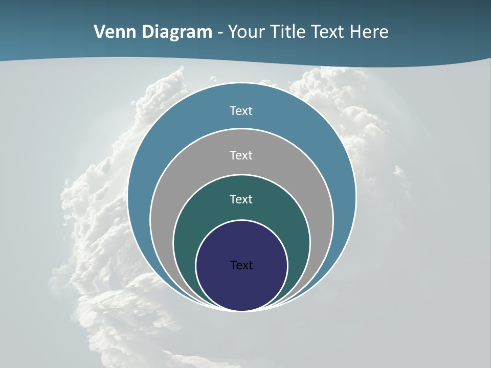Coastline Atmosphere Clean PowerPoint Template