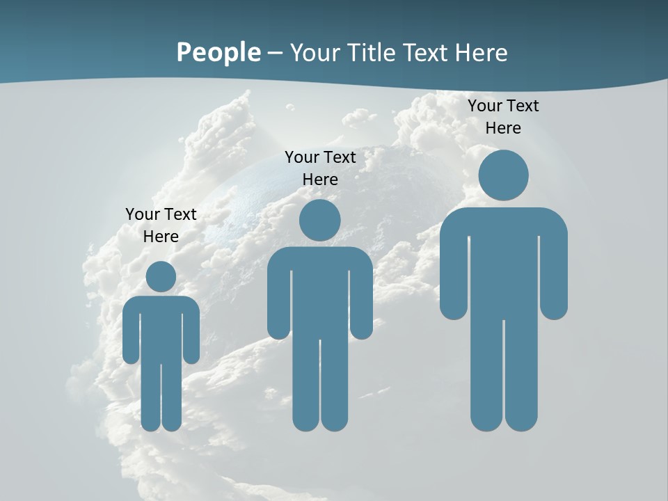 Coastline Atmosphere Clean PowerPoint Template