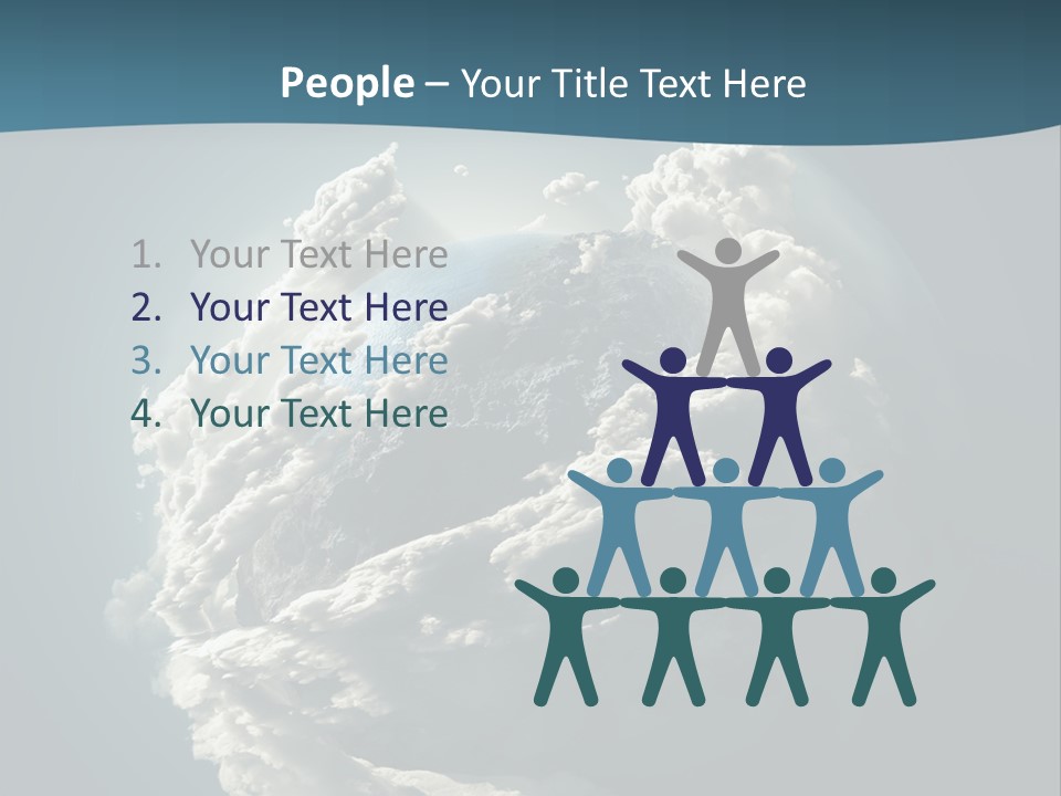 Coastline Atmosphere Clean PowerPoint Template