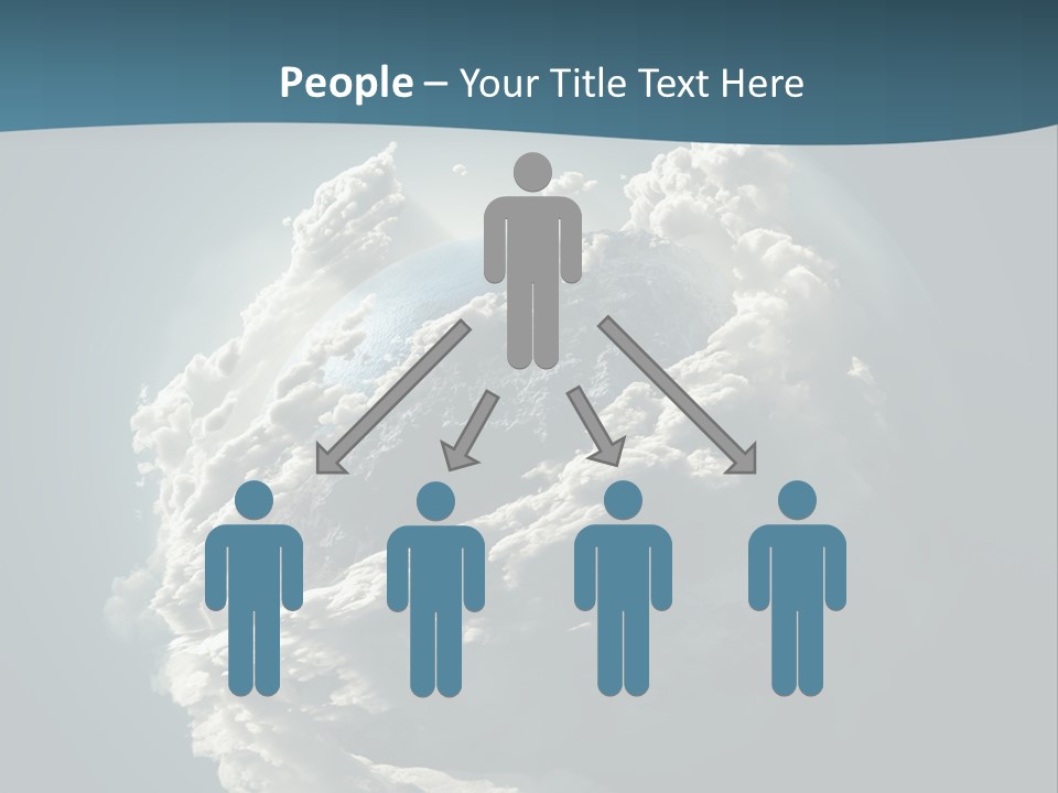 Coastline Atmosphere Clean PowerPoint Template