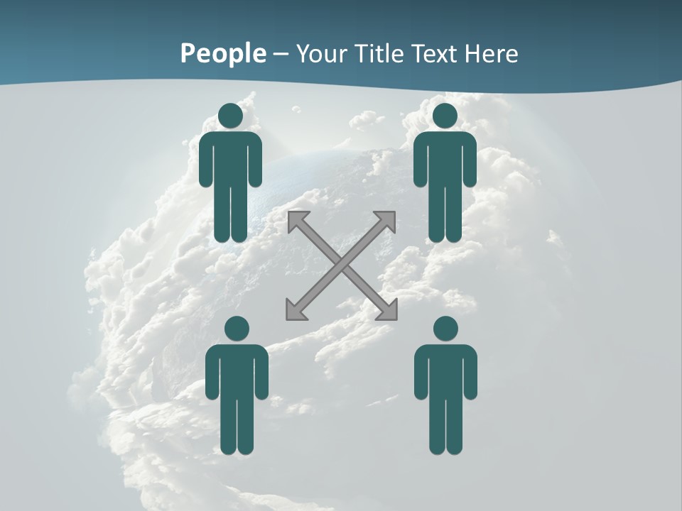 Coastline Atmosphere Clean PowerPoint Template