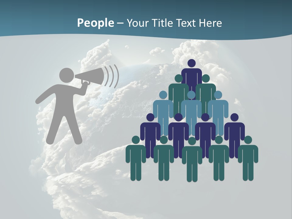 Coastline Atmosphere Clean PowerPoint Template