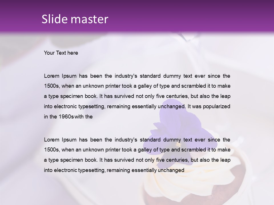 Alcohol One Pastry PowerPoint Template