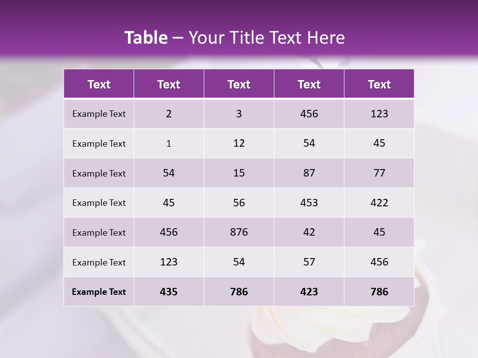 Alcohol One Pastry PowerPoint Template