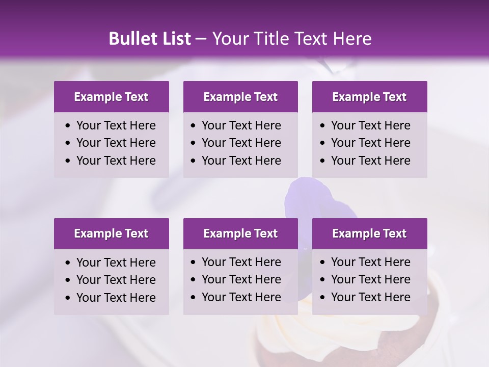 Alcohol One Pastry PowerPoint Template