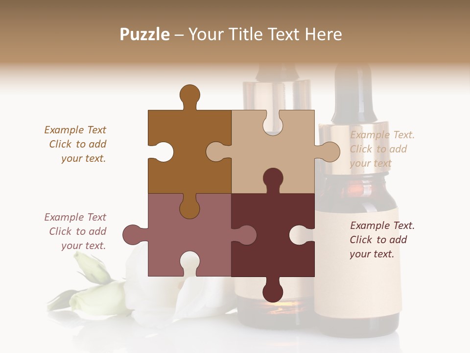 Herbal Glass Treatment PowerPoint Template