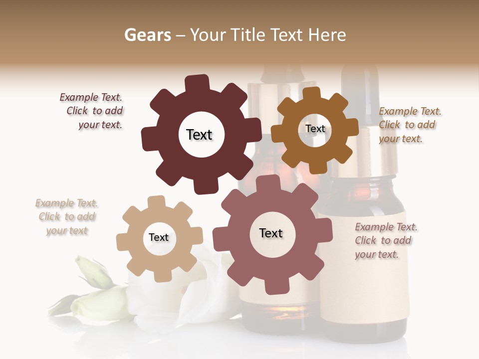 Herbal Glass Treatment PowerPoint Template