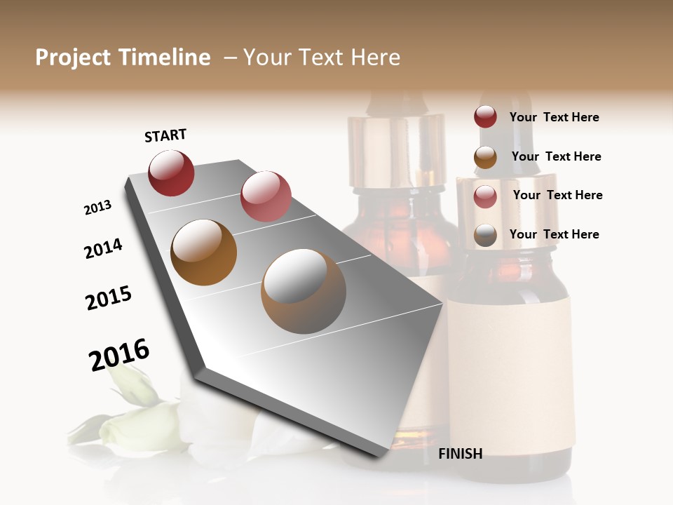 Herbal Glass Treatment PowerPoint Template