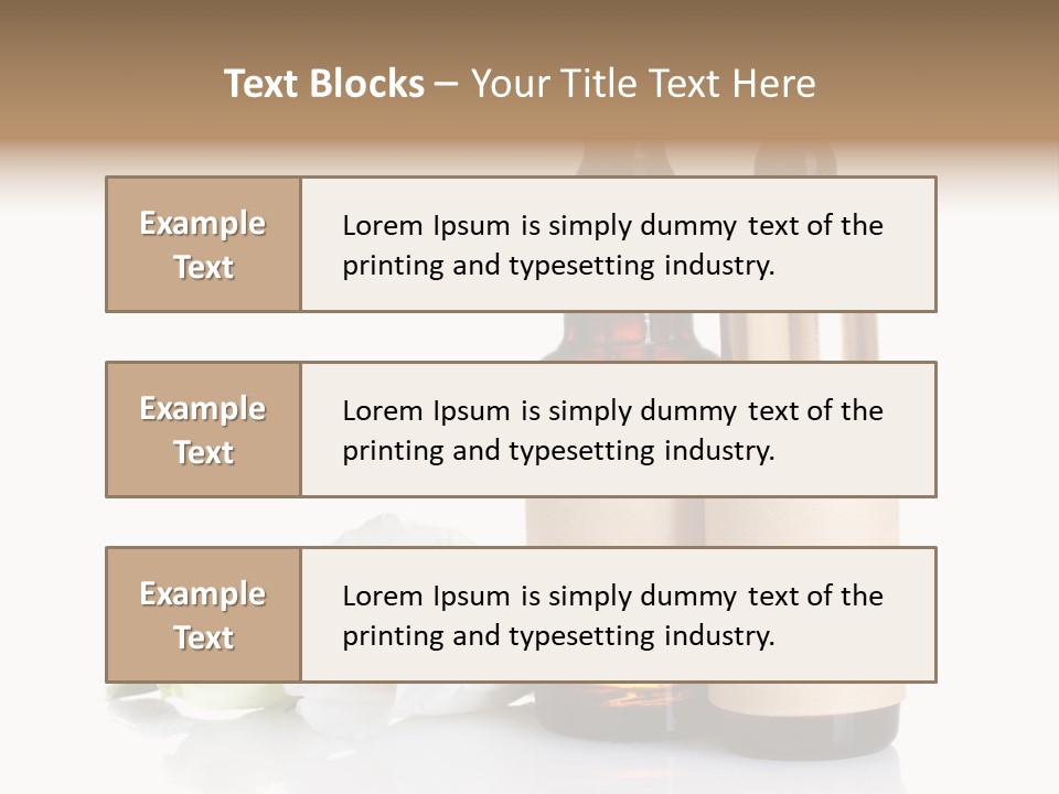 Herbal Glass Treatment PowerPoint Template