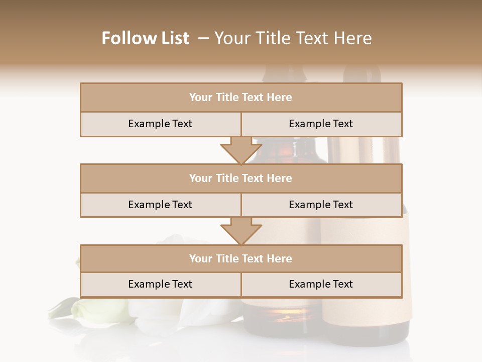 Herbal Glass Treatment PowerPoint Template
