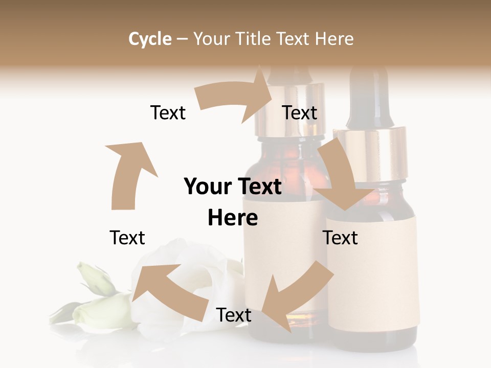 Herbal Glass Treatment PowerPoint Template