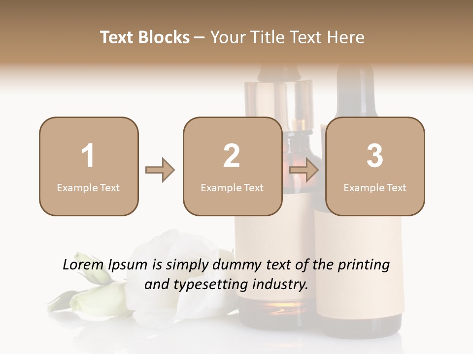 Herbal Glass Treatment PowerPoint Template