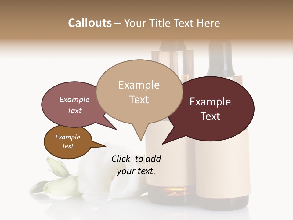 Herbal Glass Treatment PowerPoint Template