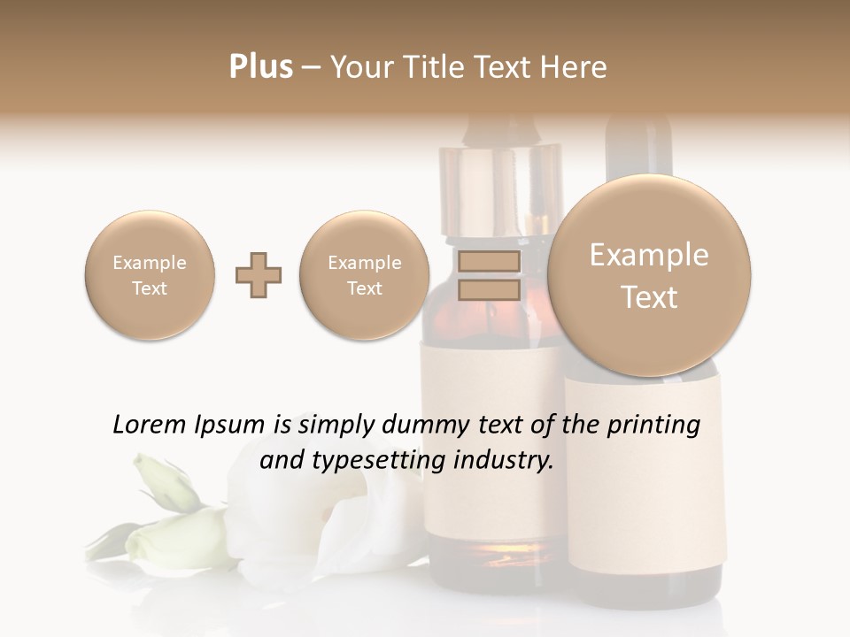 Herbal Glass Treatment PowerPoint Template
