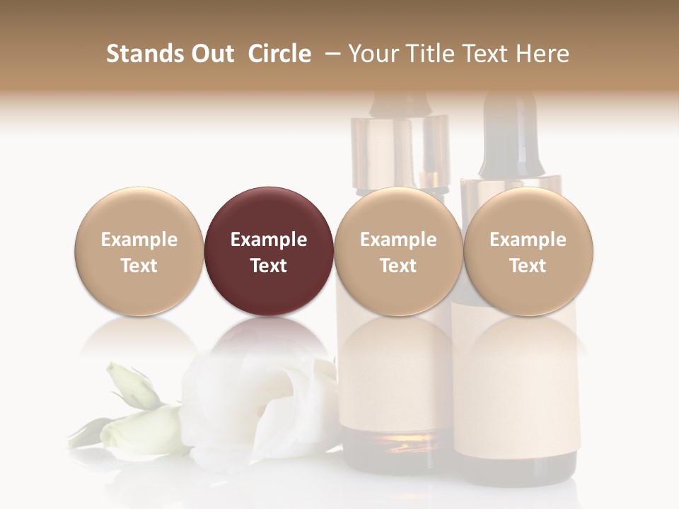 Herbal Glass Treatment PowerPoint Template