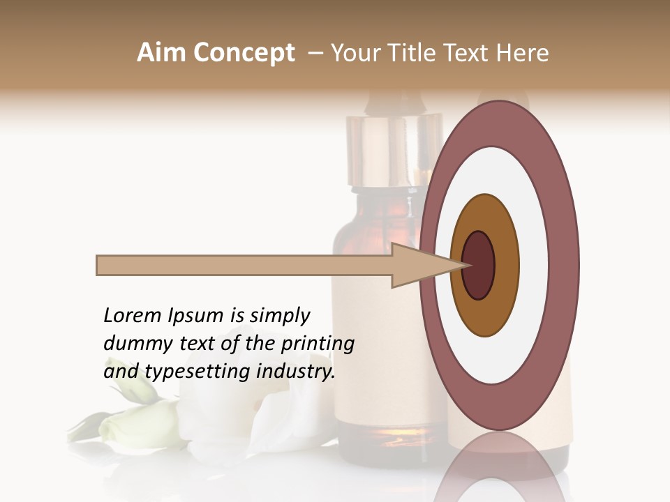 Herbal Glass Treatment PowerPoint Template