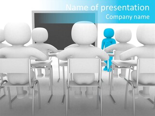 Instructor Leadership Young PowerPoint Template