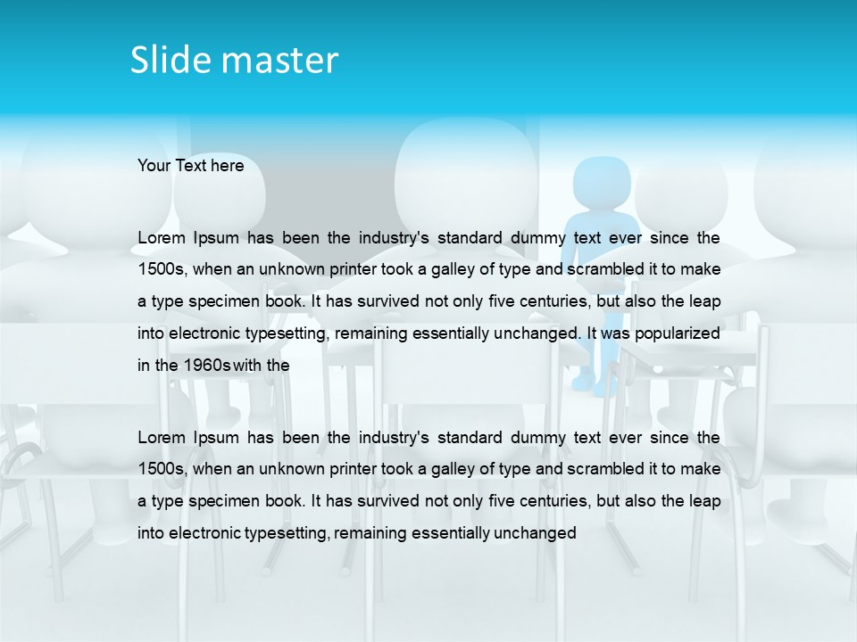 Instructor Leadership Young PowerPoint Template