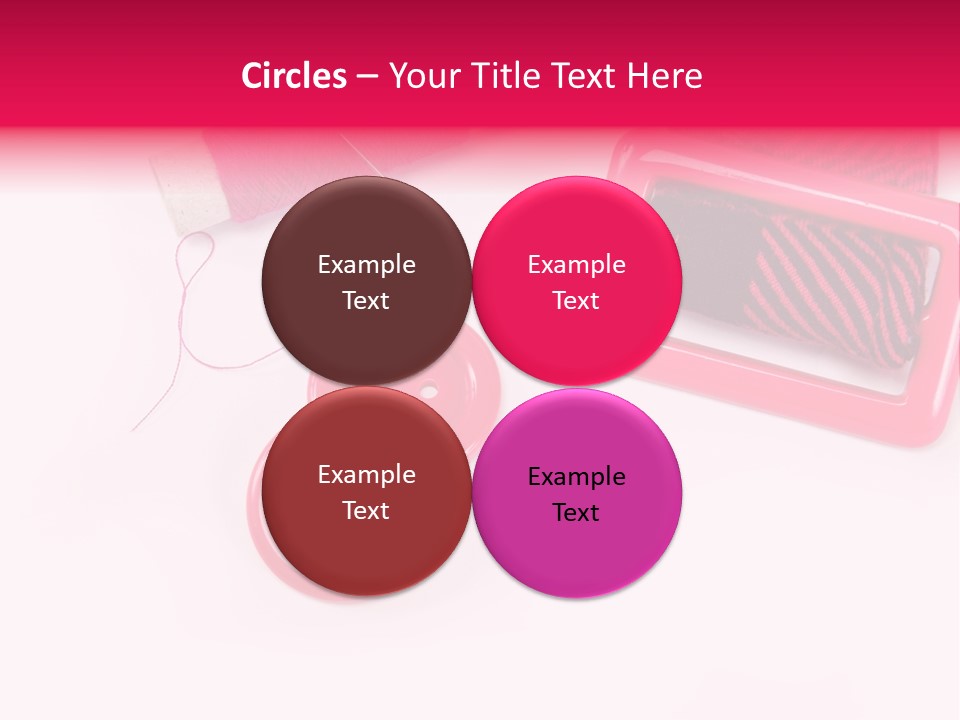 Tailor Circle Tool PowerPoint Template
