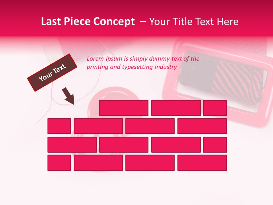 Tailor Circle Tool PowerPoint Template