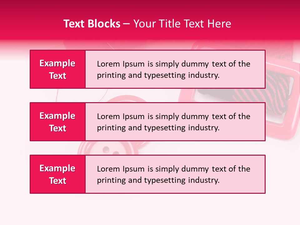 Tailor Circle Tool PowerPoint Template