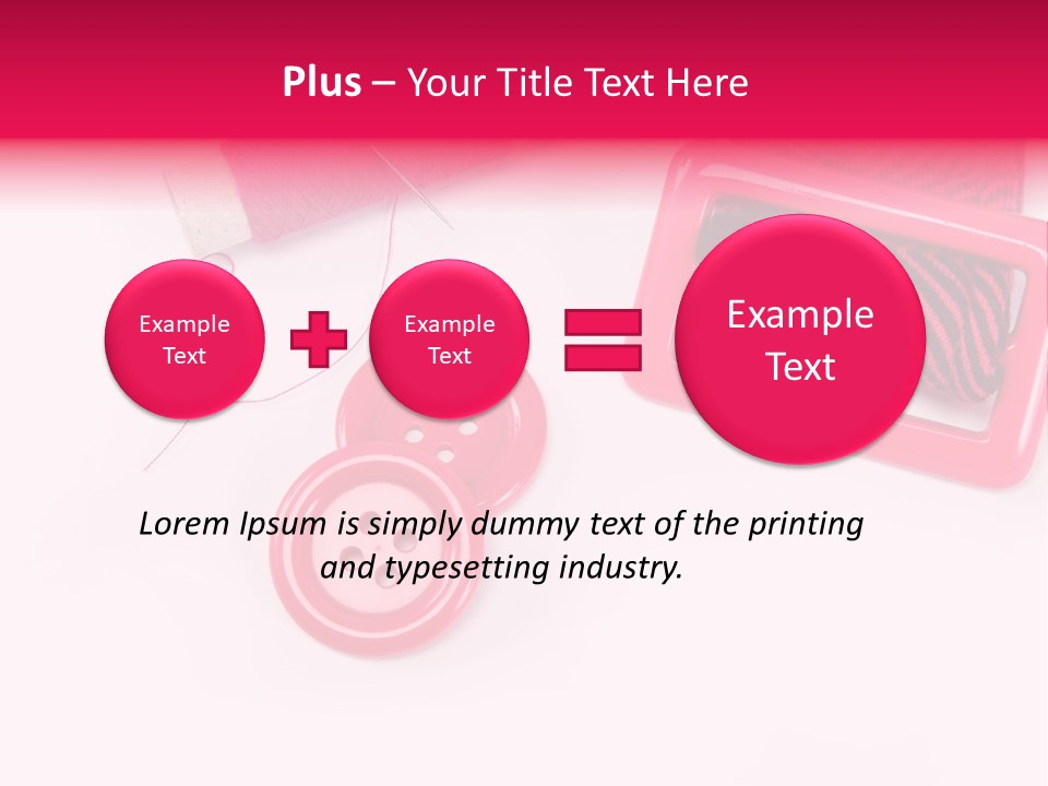 Tailor Circle Tool PowerPoint Template