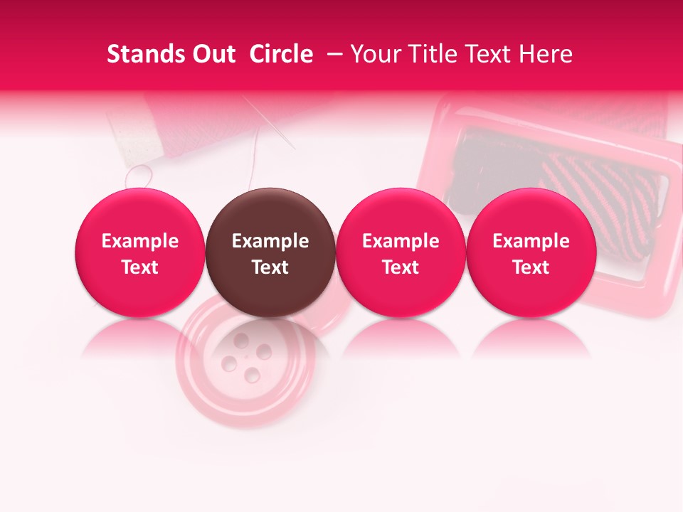 Tailor Circle Tool PowerPoint Template
