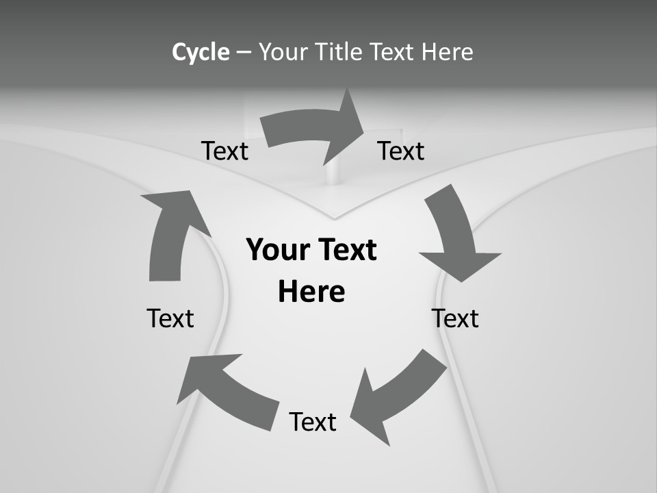 Pointer Concept Change PowerPoint Template
