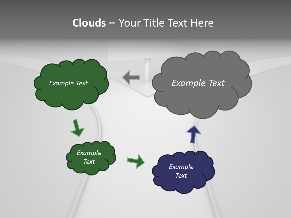 Pointer Concept Change PowerPoint Template