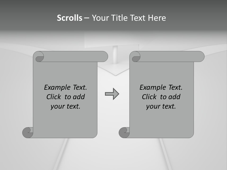 Pointer Concept Change PowerPoint Template