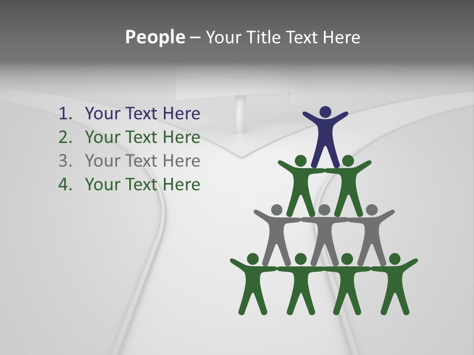 Pointer Concept Change PowerPoint Template