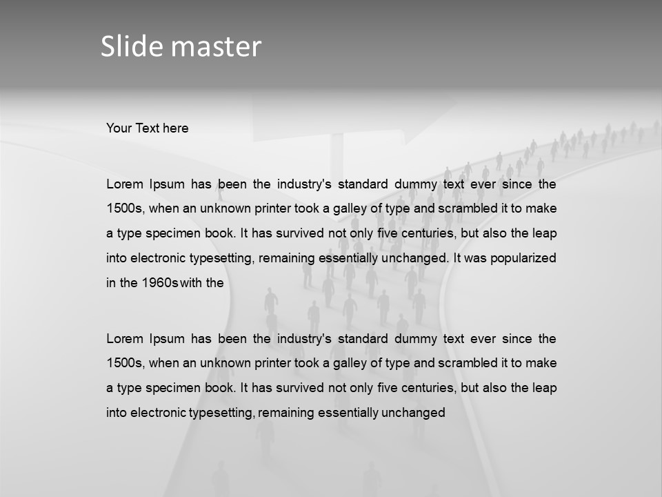 Sign Strategic Blank PowerPoint Template